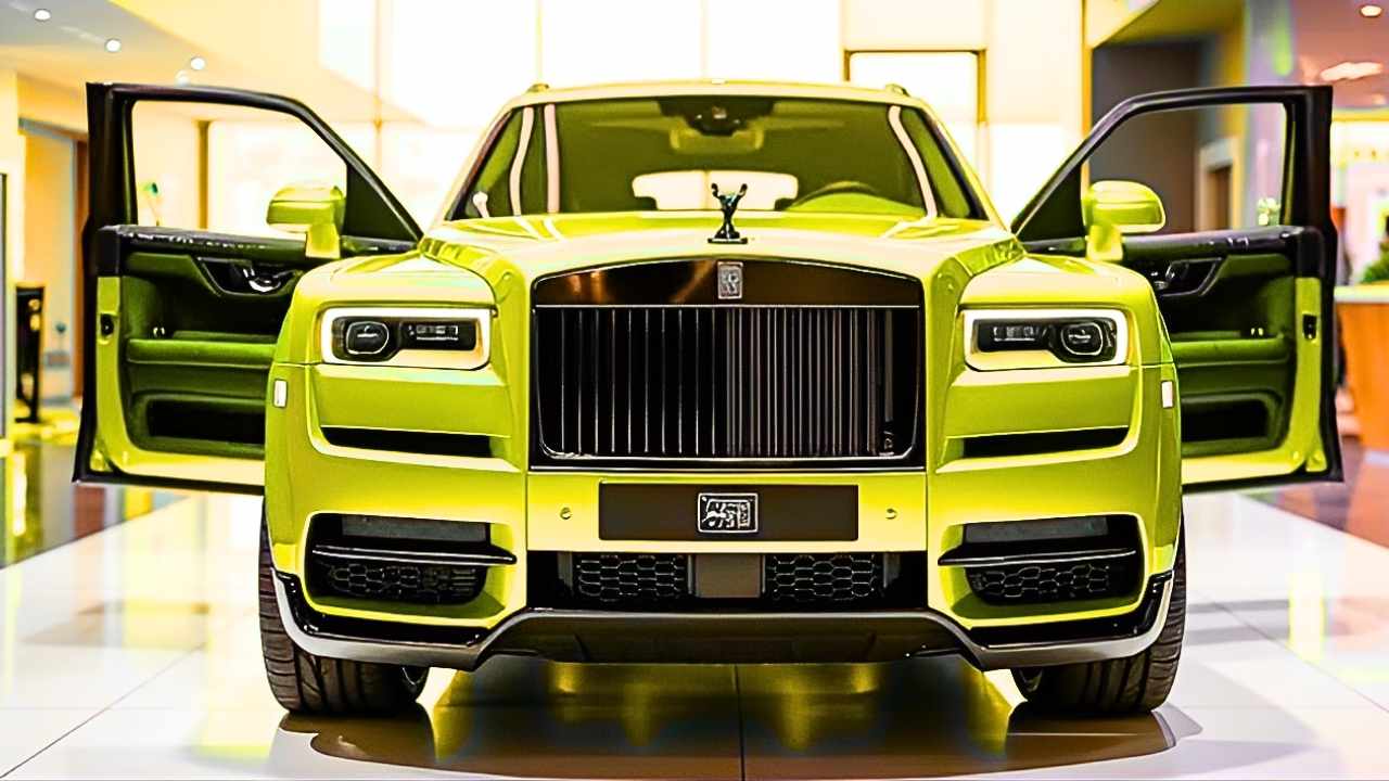 Rolls Royce Cullinan Yellow Badge Re Belle el SUV de lujo inspirado en la moda