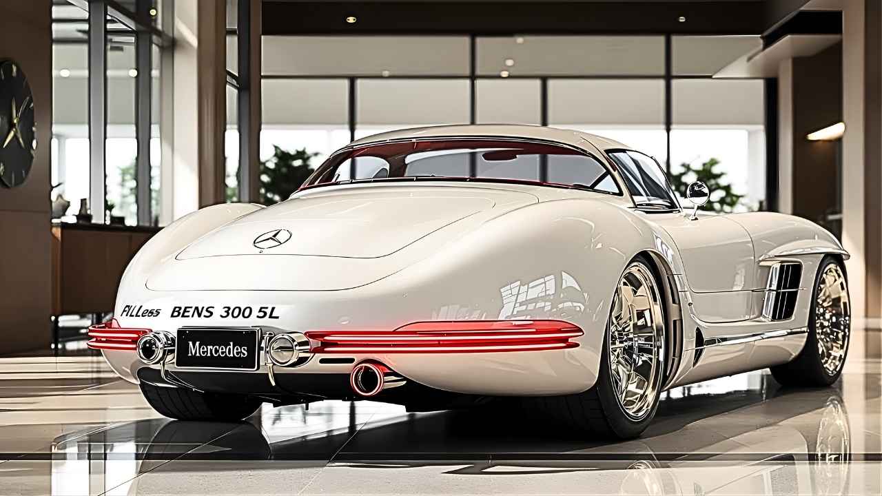 Mercedes Benz Gullwing 2026 innovación y diseño en su primera presentación