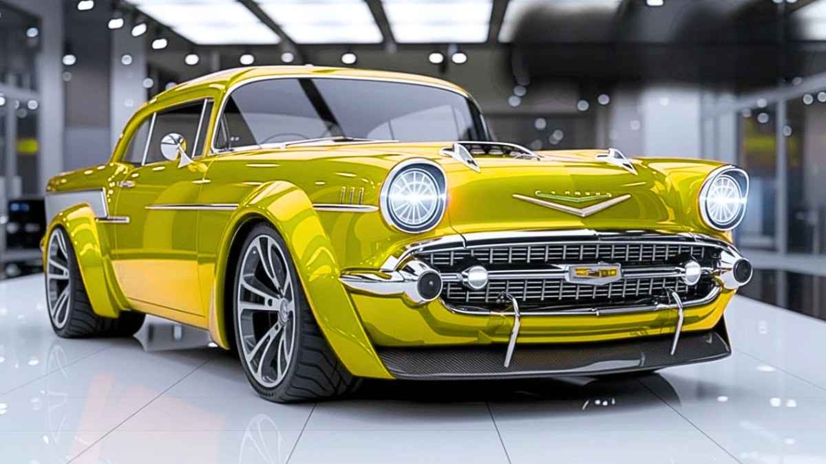 Chevrolet Bel Air 2026 el ícono americano que vuelve con más poder
