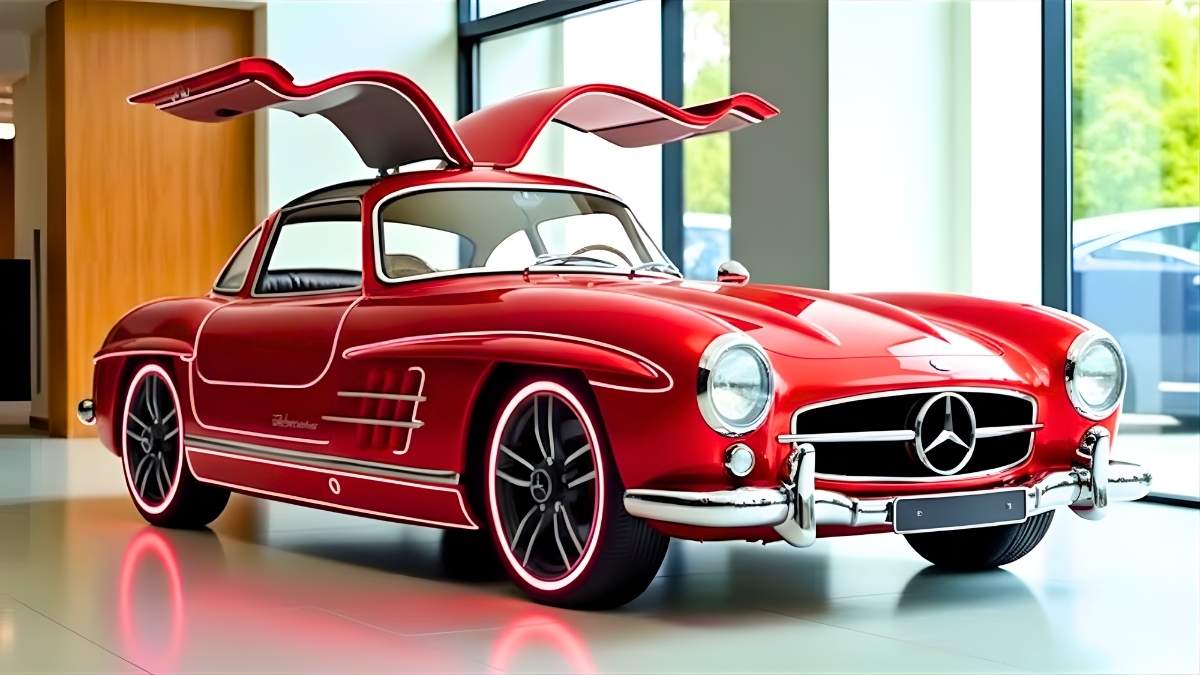 Mercedes 300 SL Gullwing final La joya clásica que marcó una era