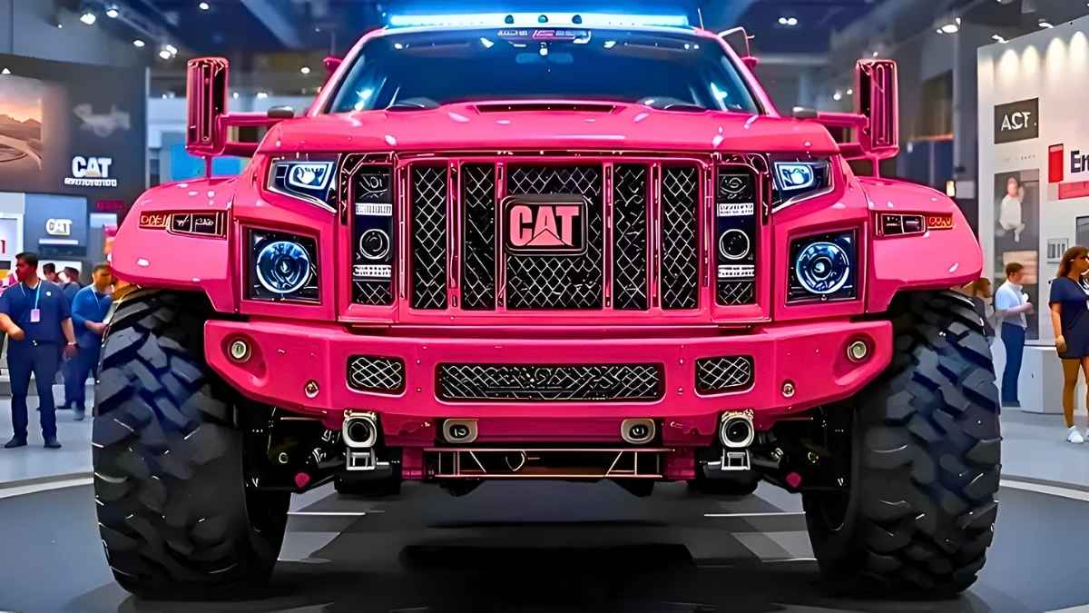 Caterpillar Pickup 2026 Diseño audaz inspirado en maquinaria